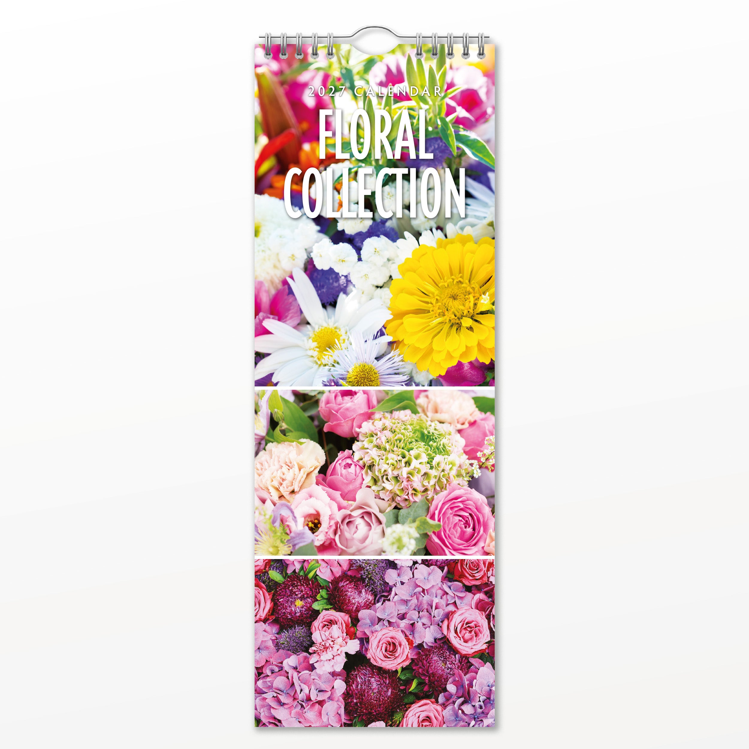 2027 Floral Collection - Slim Wall Calendar