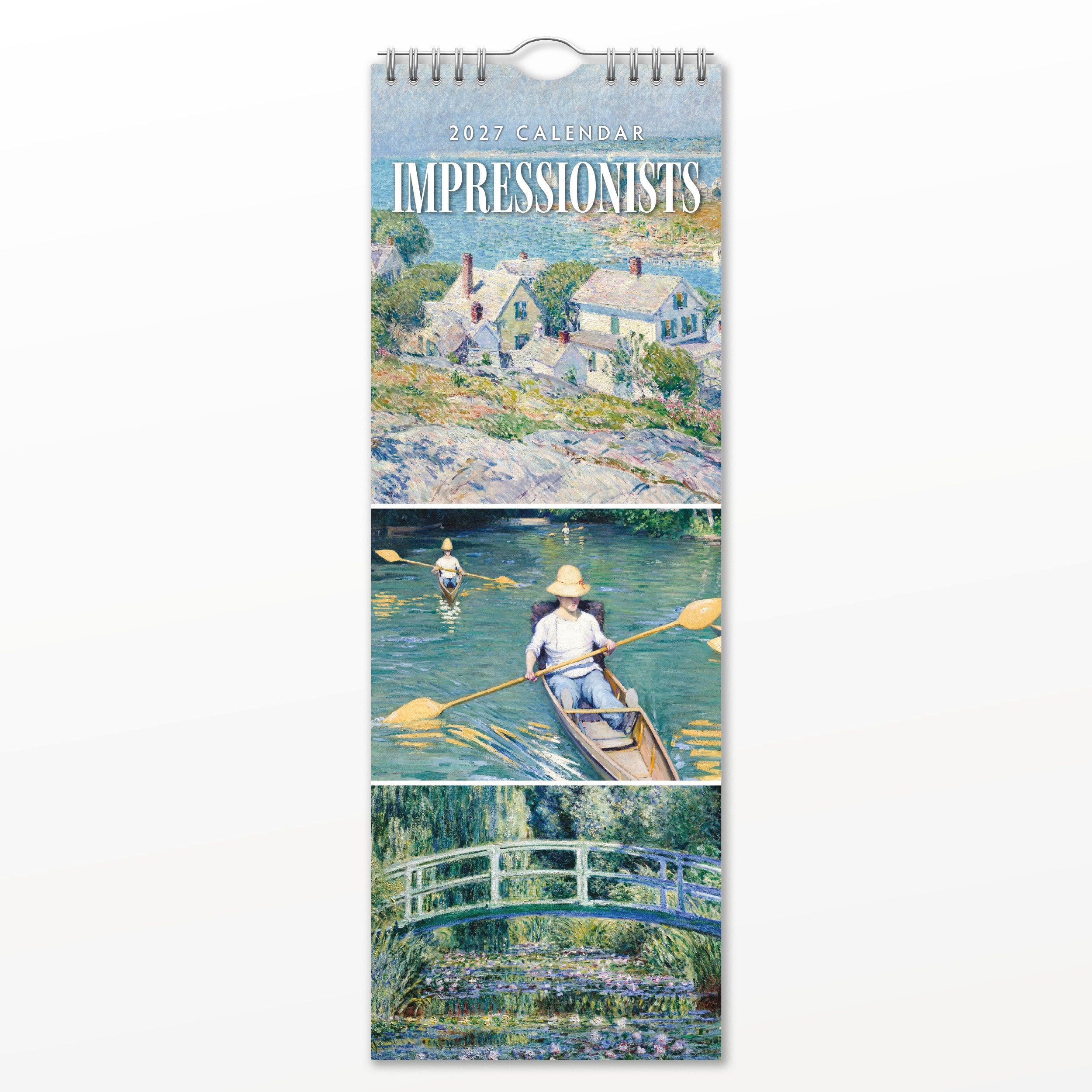 2027 Impressionists - Slim Wall Calendar