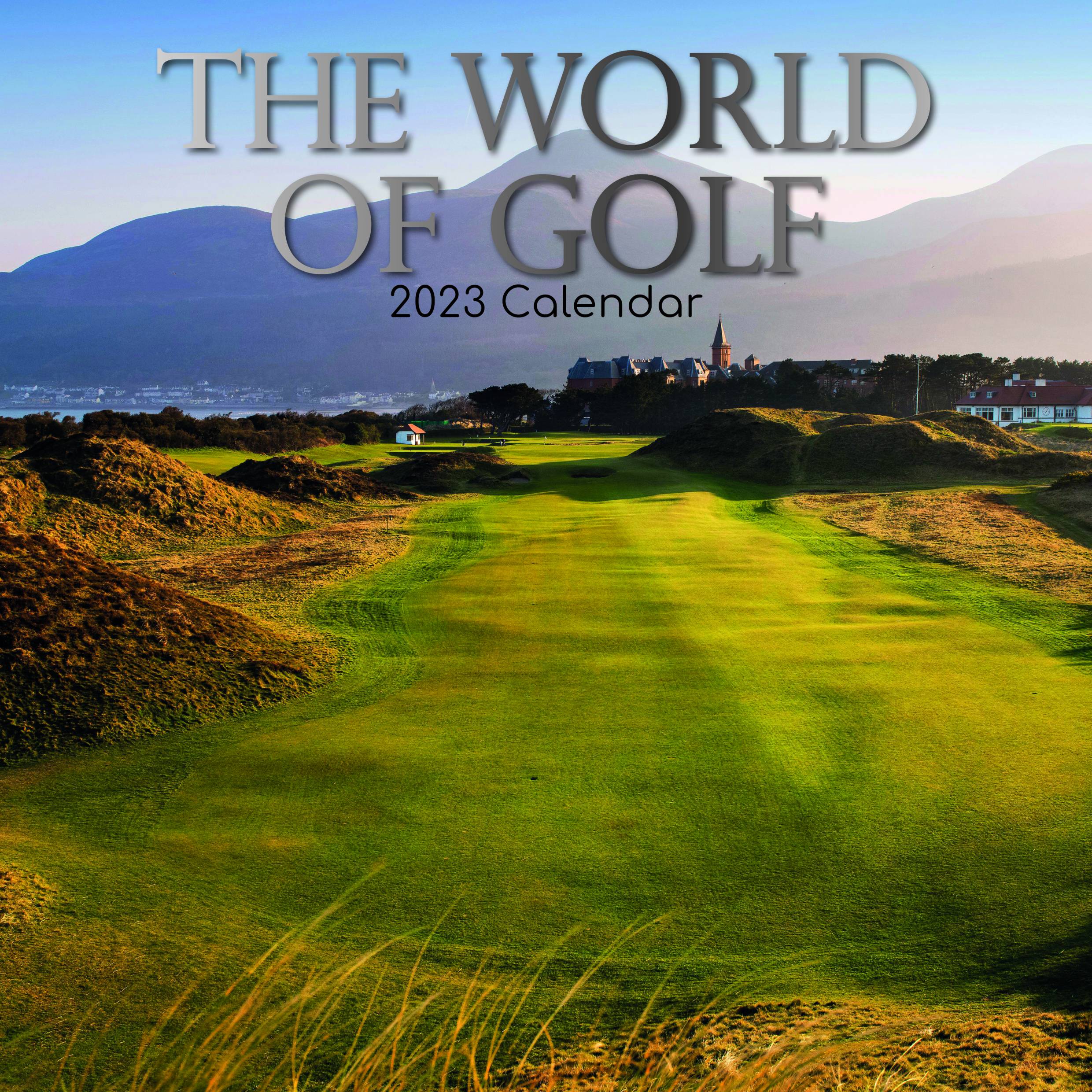2023 The World of Golf - Square Wall Calendar