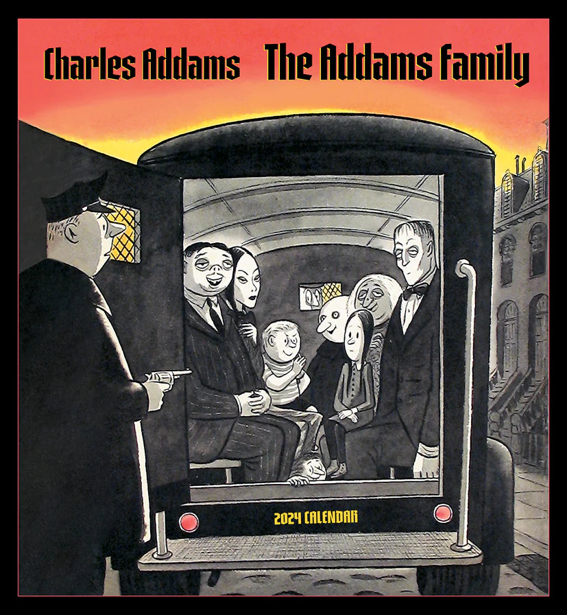 2024 Charles Addams: The Addams Family - Square Wall Calendar  SOLD OUT