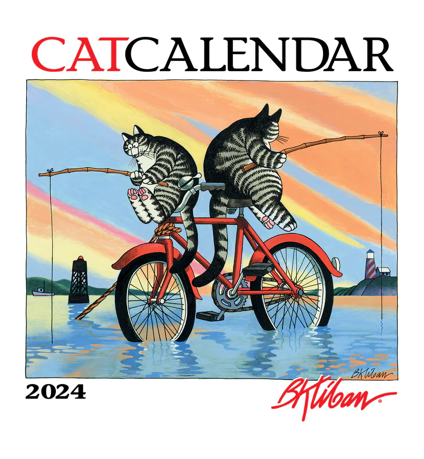 2024 B. Kliban: CatCalendar - Square Wall Calendar  SOLD OUT