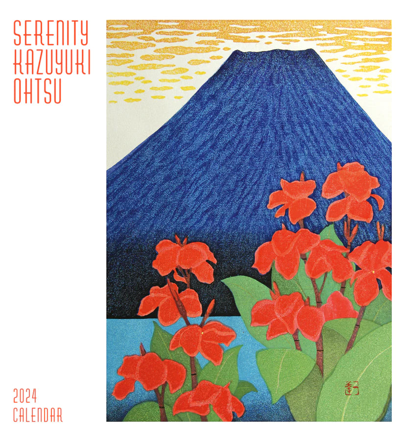 2024 Serenity: Kazuyuki Ohtsu - Square Wall Calendar  SOLD OUT