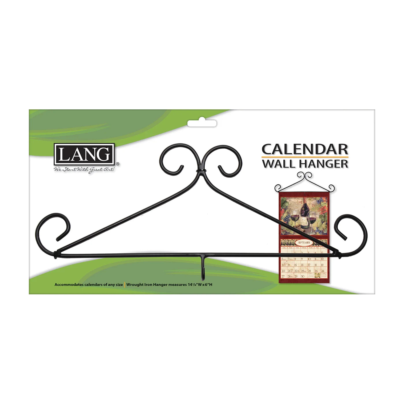 LANG Scroll Calendar Wall Hanger (Fits All Wall Calendars) - Calendar Accessories
