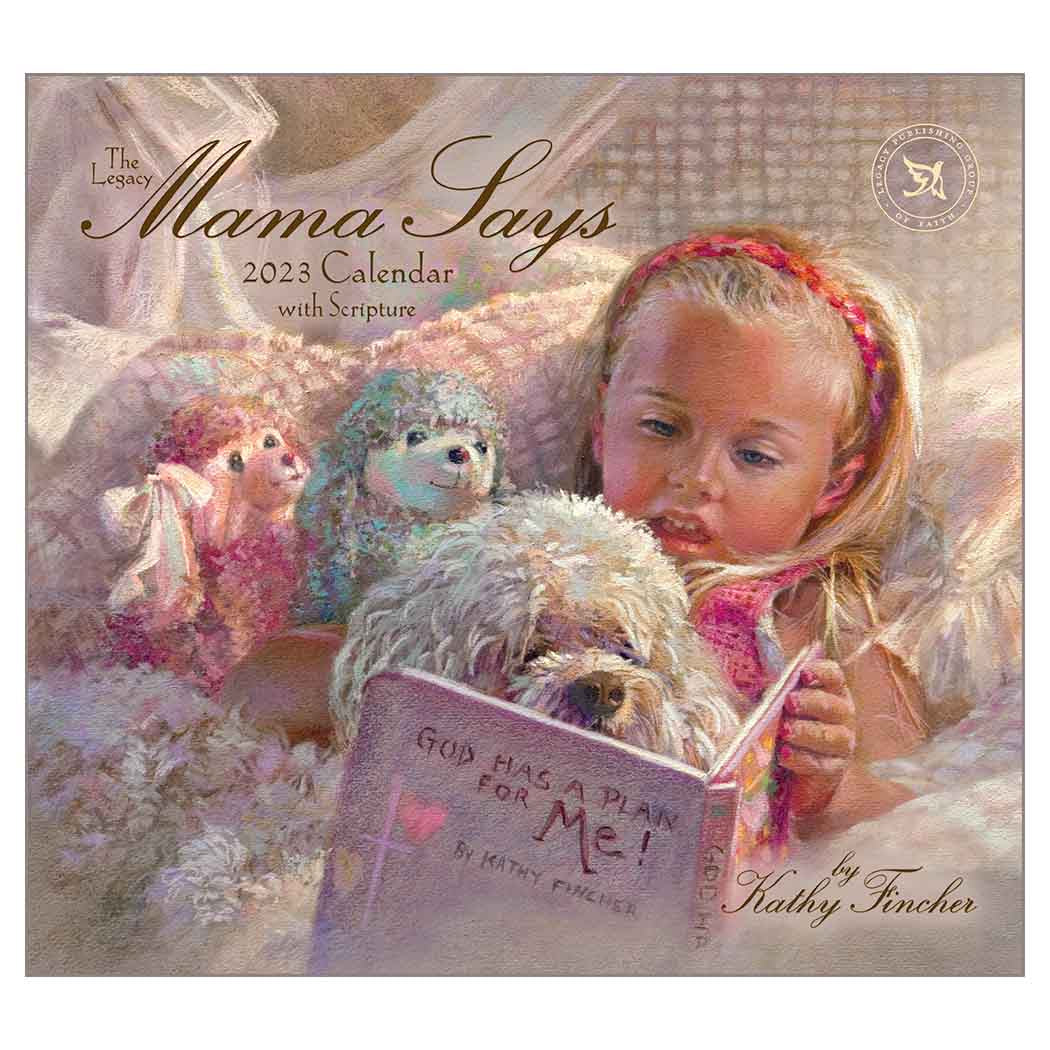 2023 LEGACY Mama Says (Scripture) - Deluxe Wall Calendar