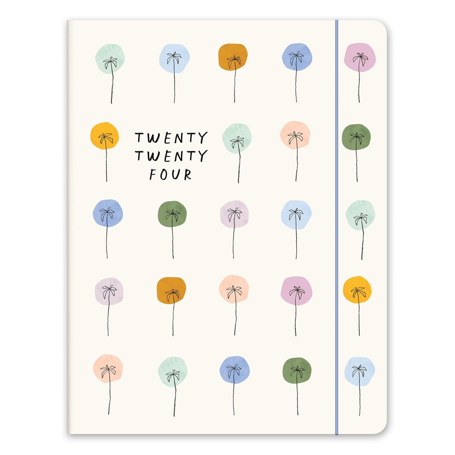 2024 Dotted Palms - Just Right Monthly Diary/Planner  SOLD OUT