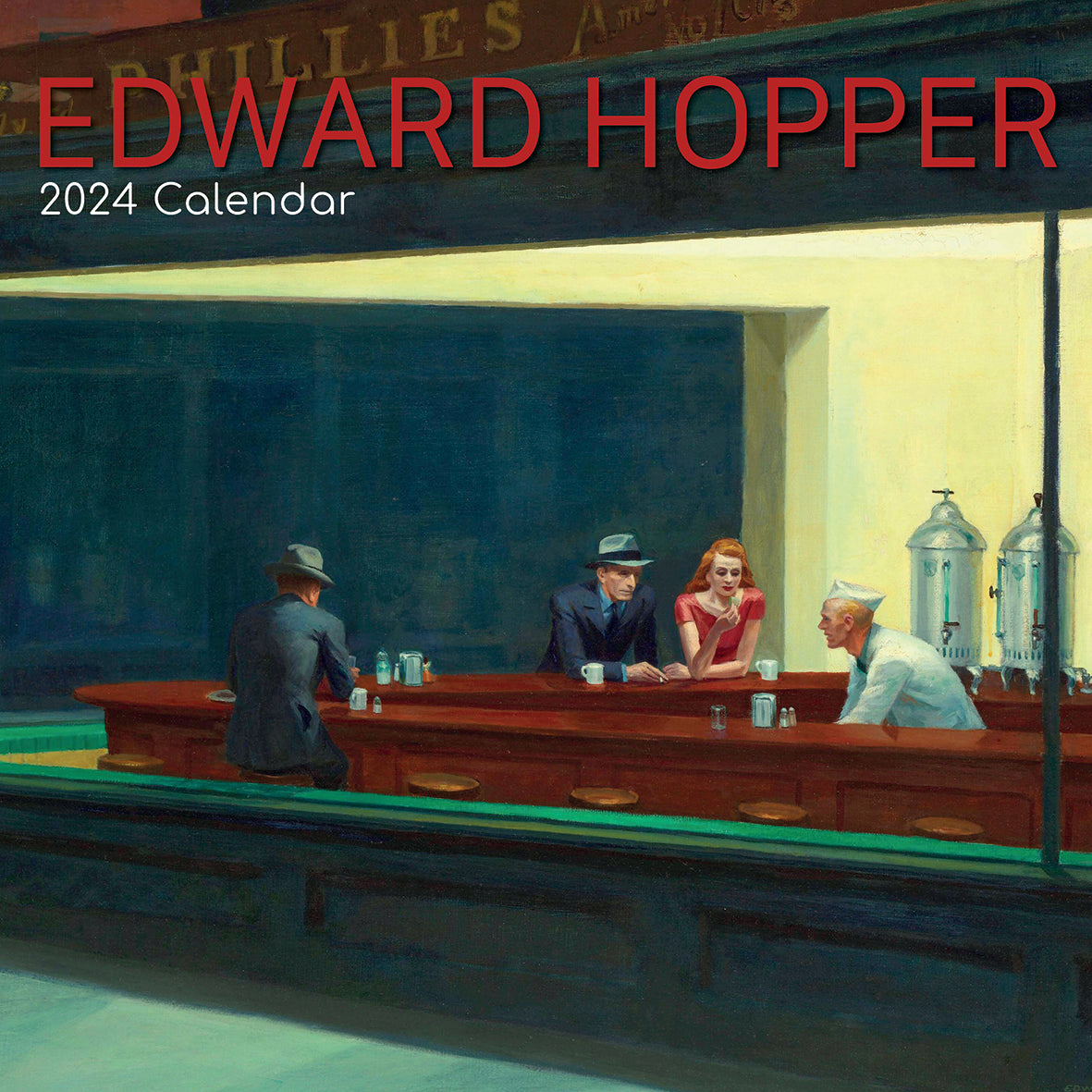 2024 Edward Hopper Square Wall Calendar Art Calendars by The