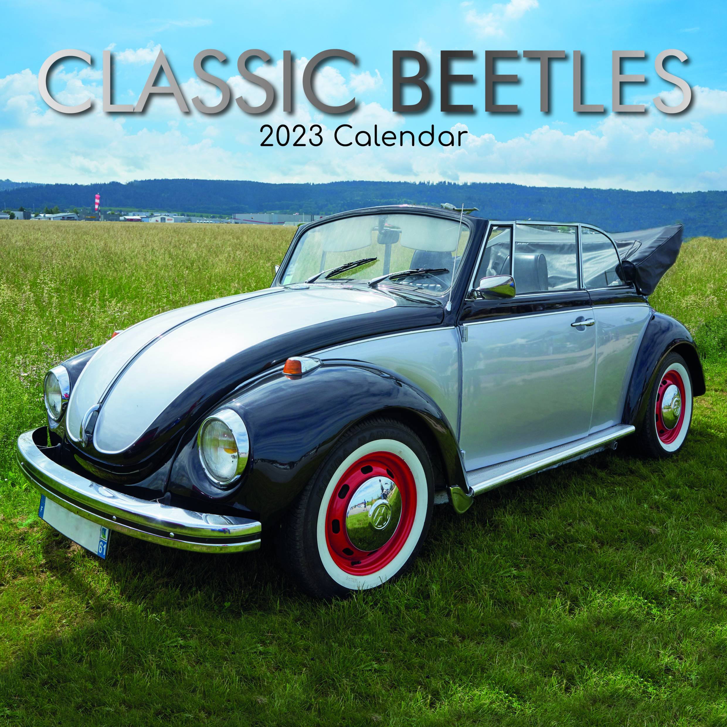 2023 Classic Beetles - Square Wall Calendar