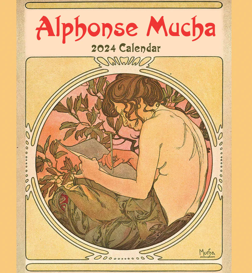 2024 Alphonse Mucha - Square Wall Calendar  SOLD OUT