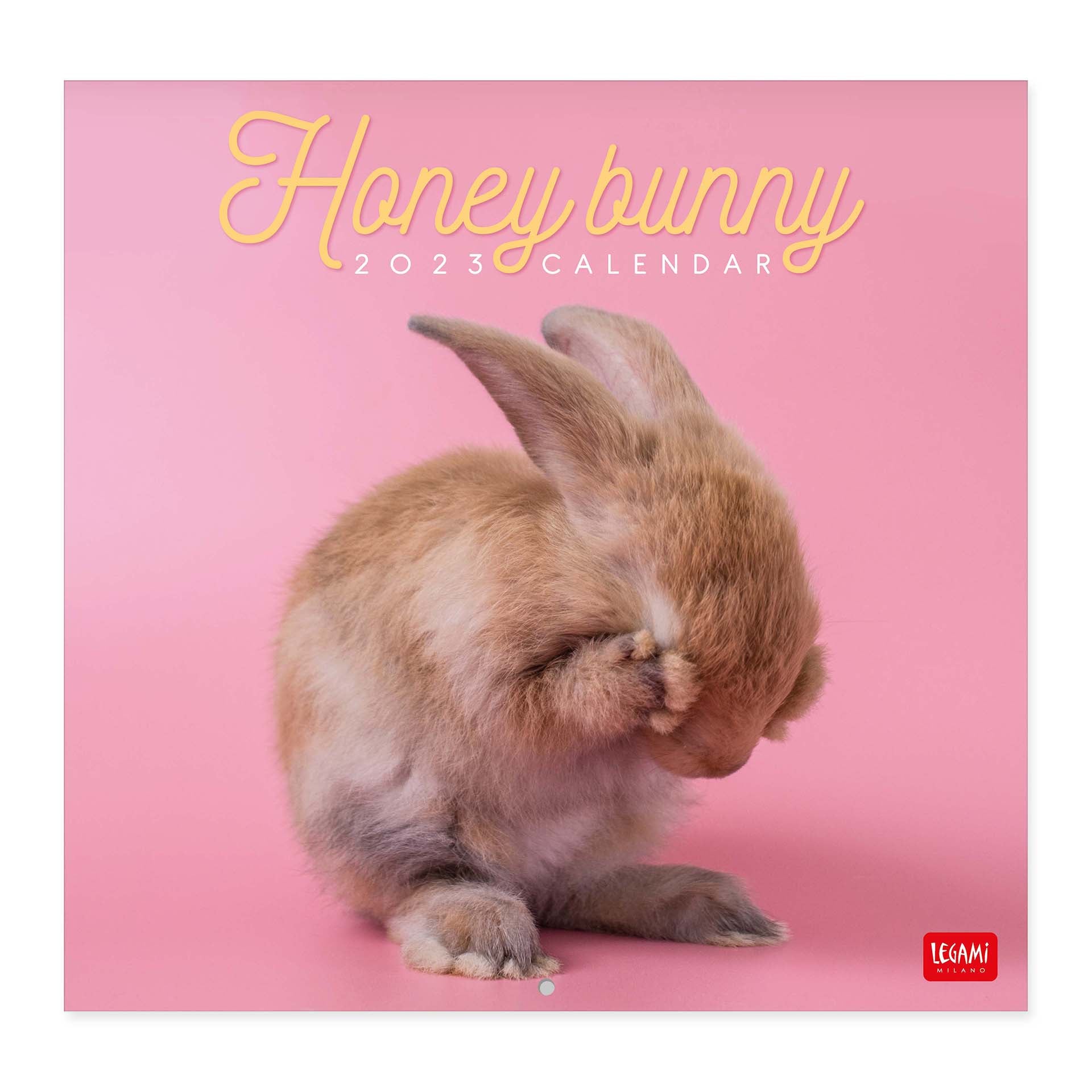 2023 Honey Bunny - Square Wall Calendar