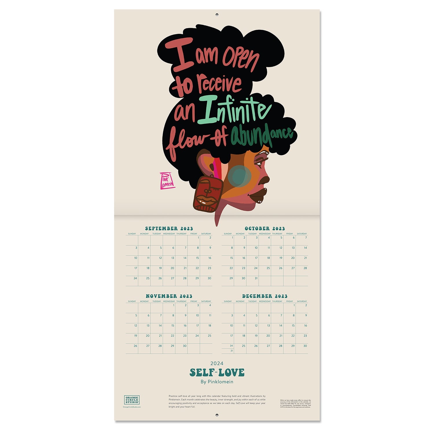 2024 Self-Love - Square Wall Calendar  SOLD OUT