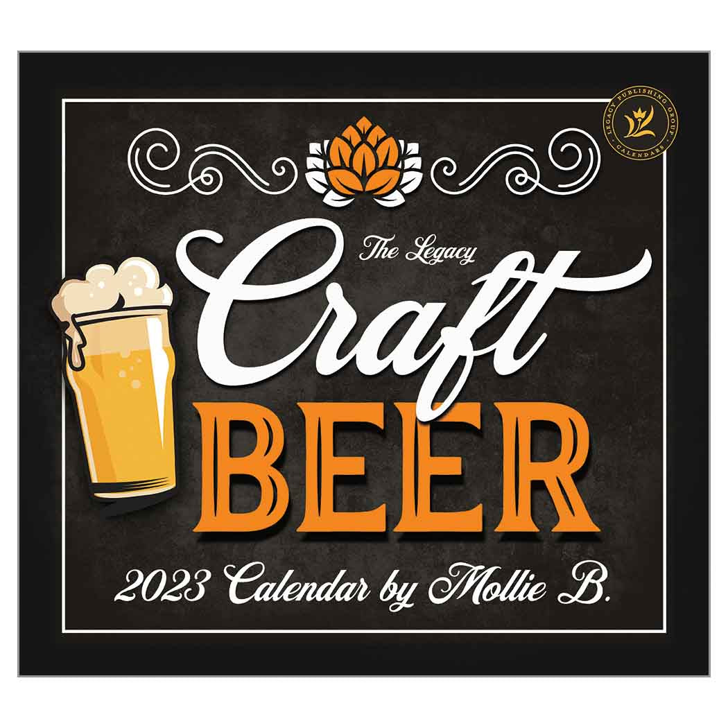 2023 LEGACY Craft Beer - Deluxe Wall Calendar
