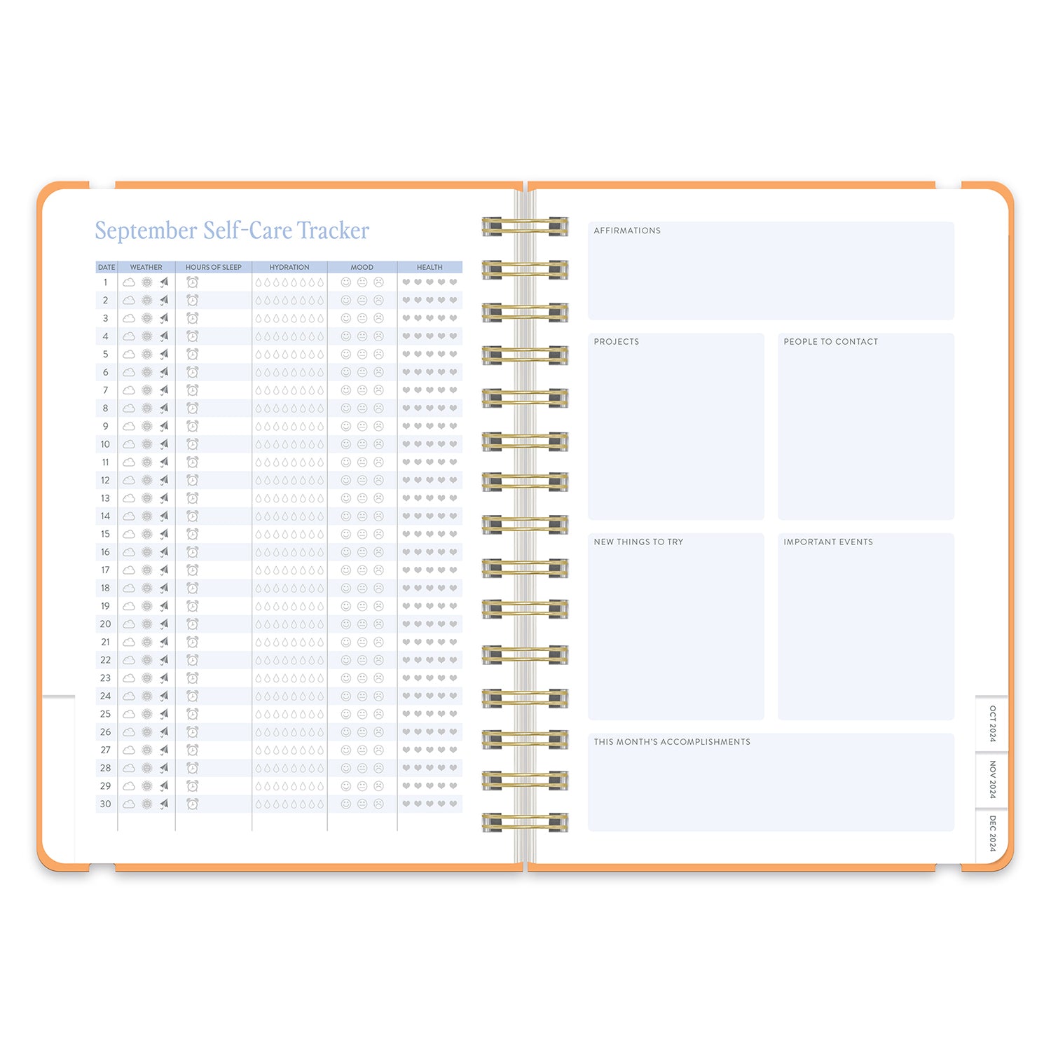 2024 Floral Flow - Monthly & Weekly Diary/Planner  SOLD OUT