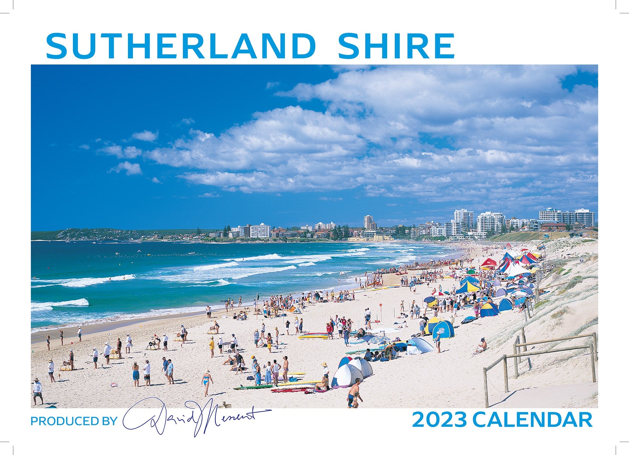 2023 Sutherland Shire by David Messent - Horizontal Wall Calendar
