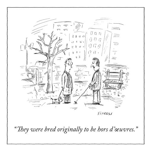 Hors D'oeuvres (By New Yorker) - Flex Magnet