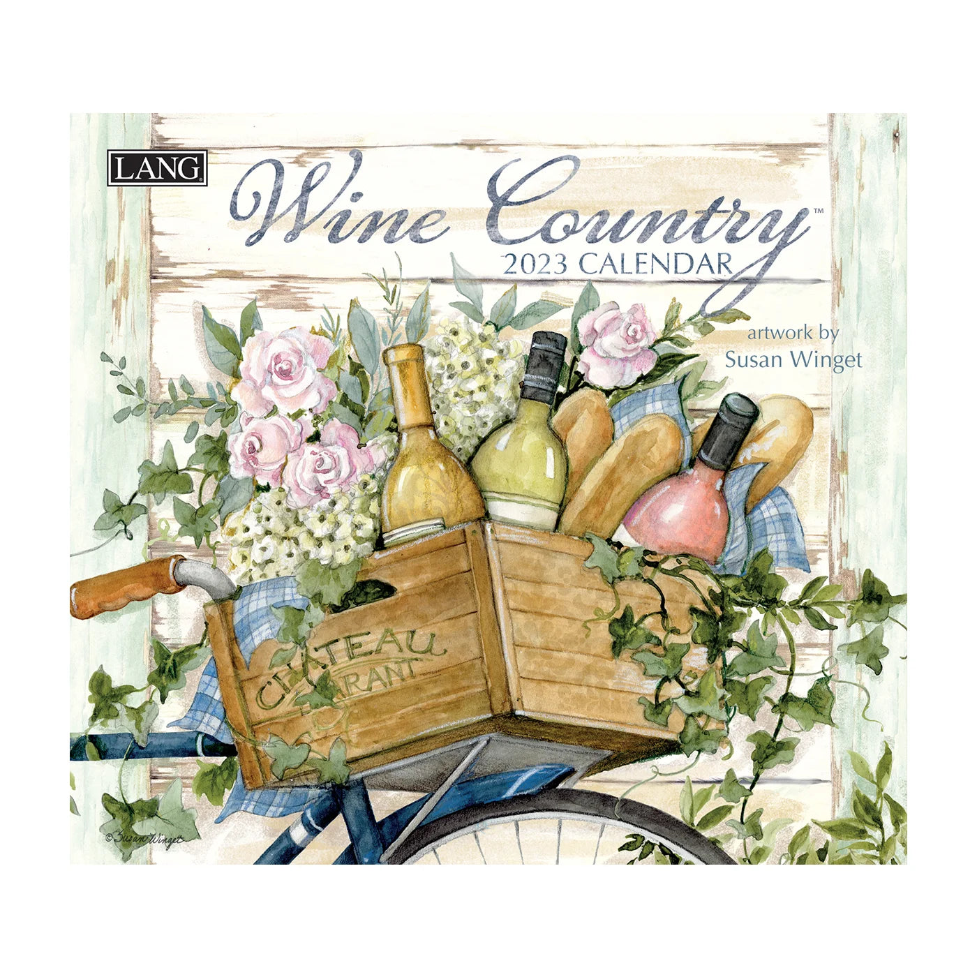 2023 LANG Wine Country by Susan Winget - Deluxe Wall Calendar