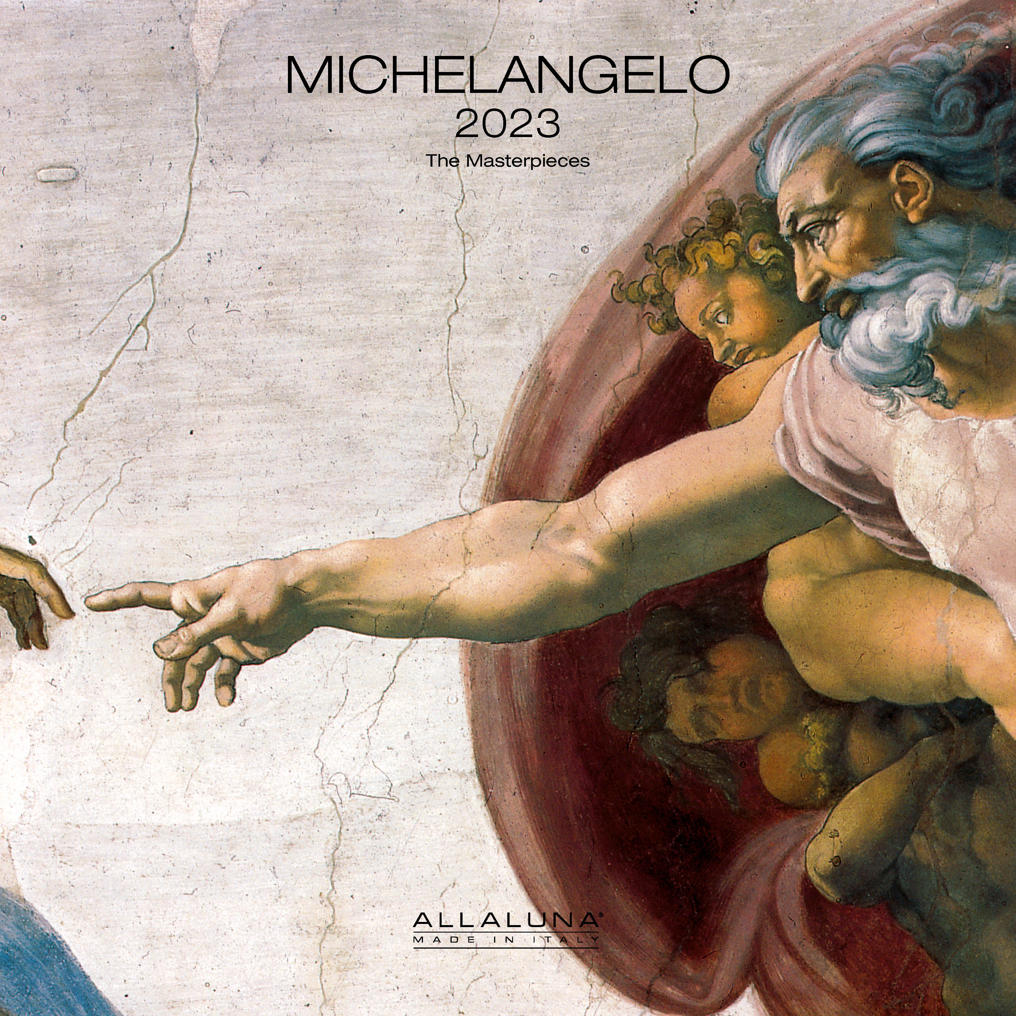 2023 Michelangelo - Square Wall Calendar