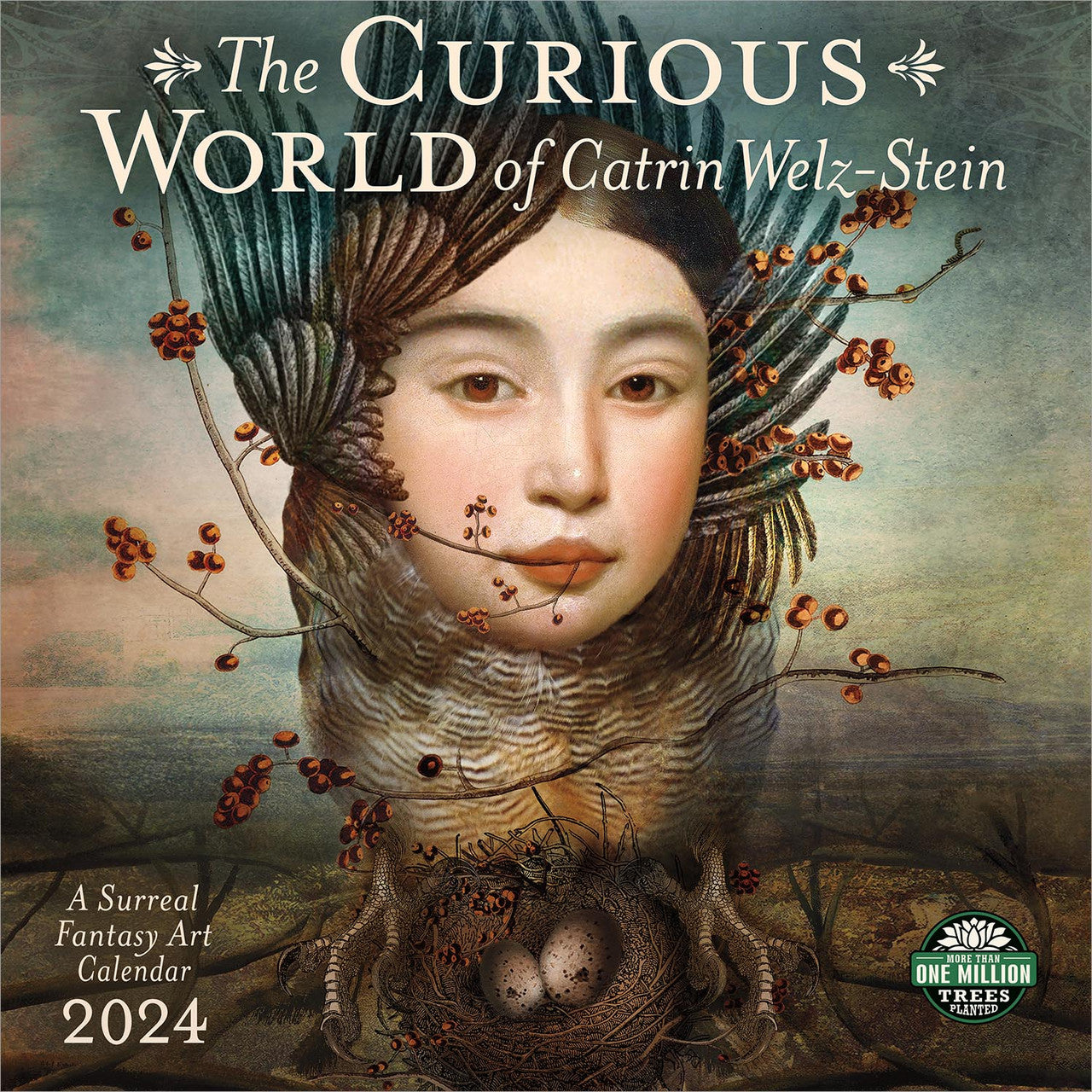 2024 The Curious World of Catrin Welz-Stein - Square Wall Calendar  SOLD OUT