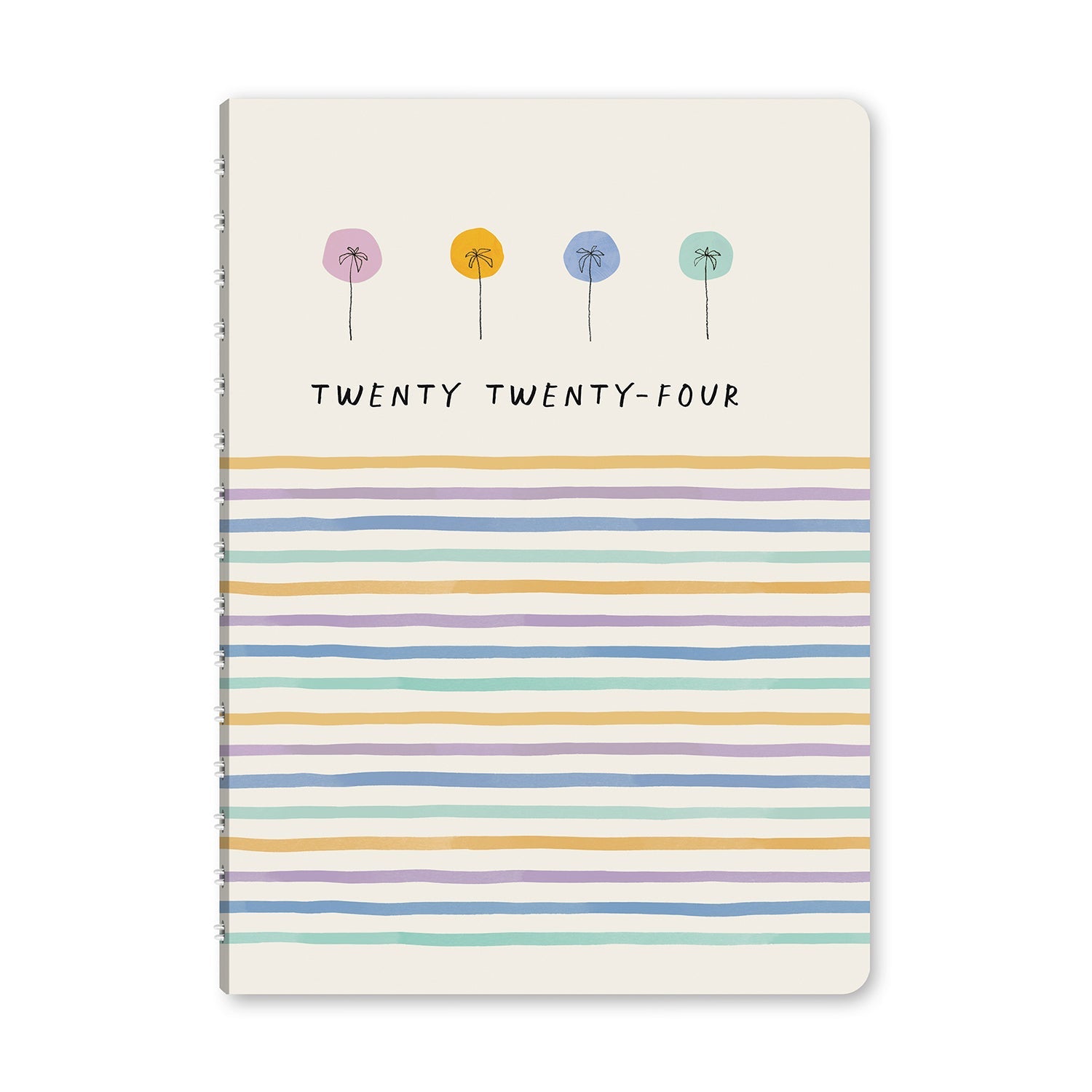 2024 Dotted Palms - Monthly & Weekly Ondine Tabbed Diary/Planner  SOLD OUT