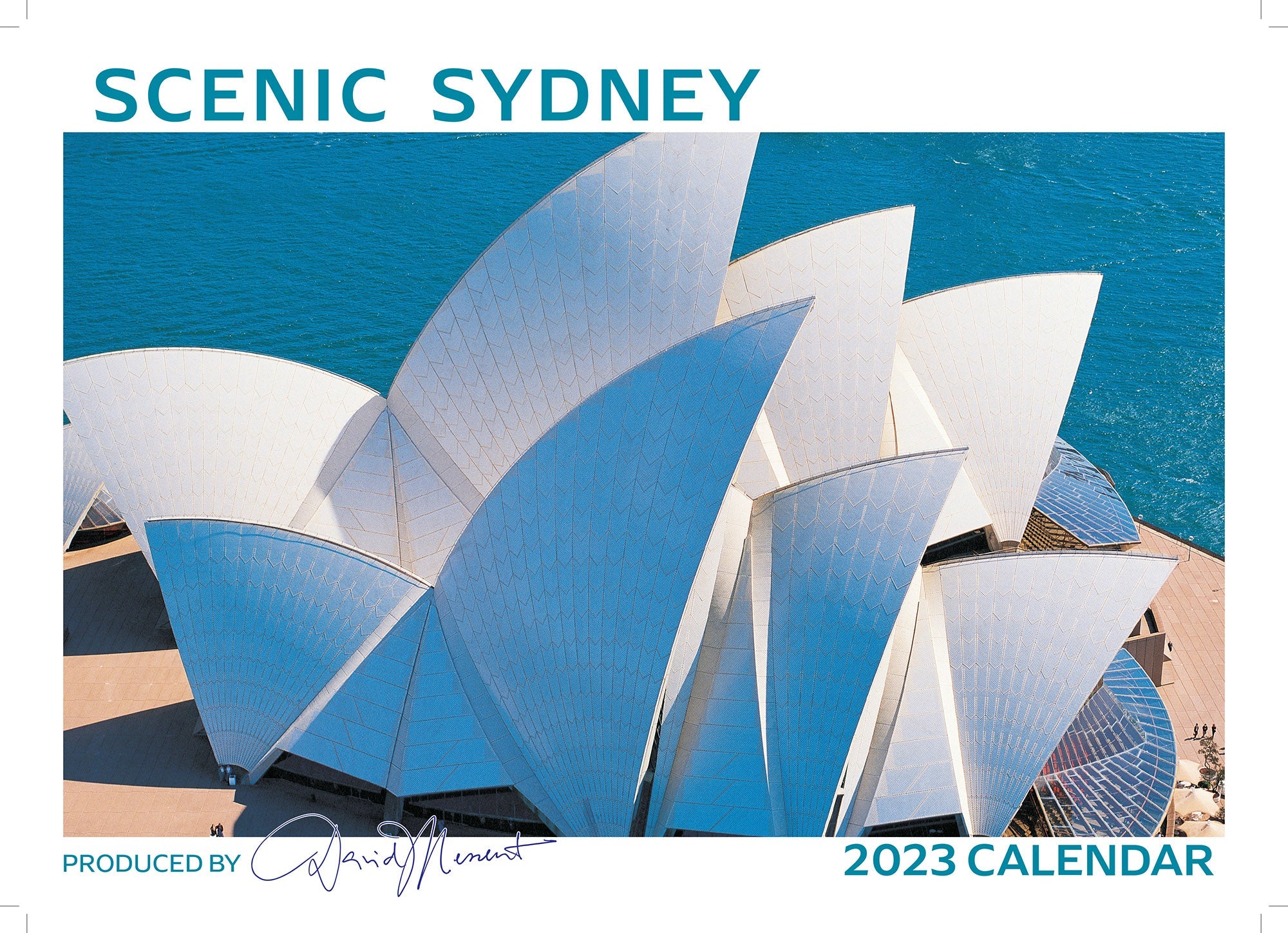 2023 Scenic Sydney by David Messent - Horizontal Wall Calendar