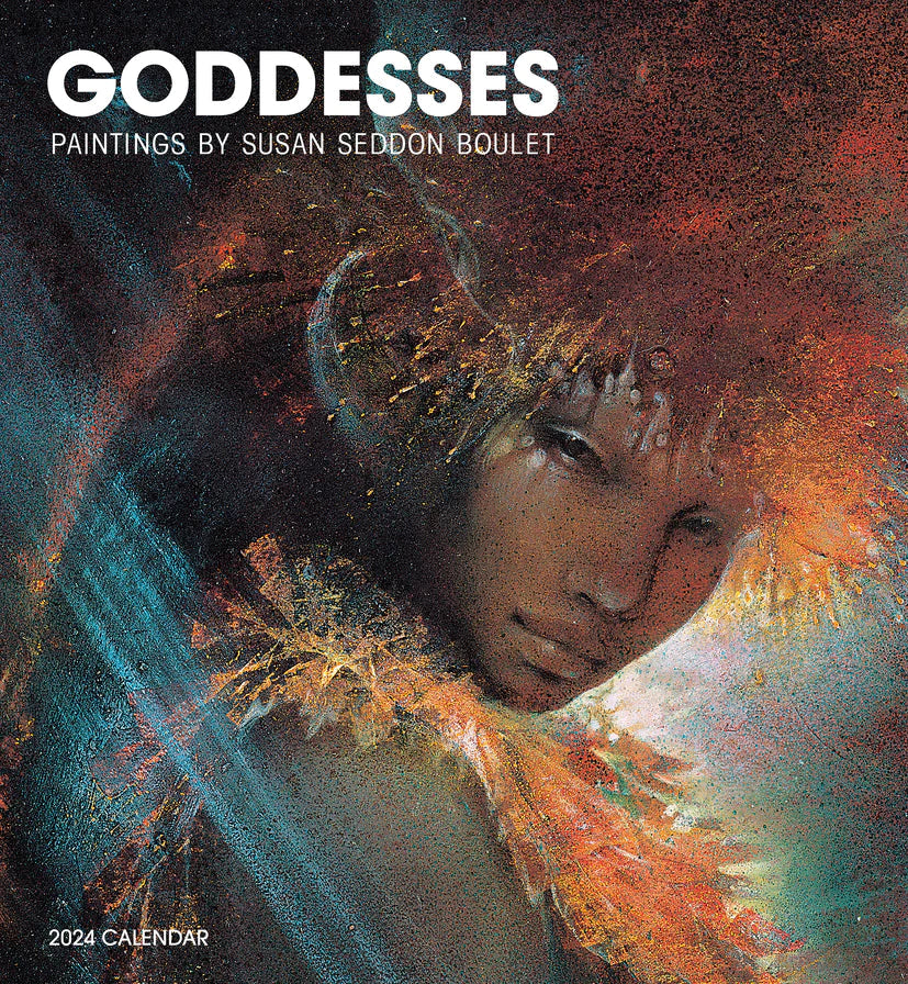 2024 Goddesses: Paintings by Susan Seddon Boulet - Square Wall Calendar  SOLD OUT