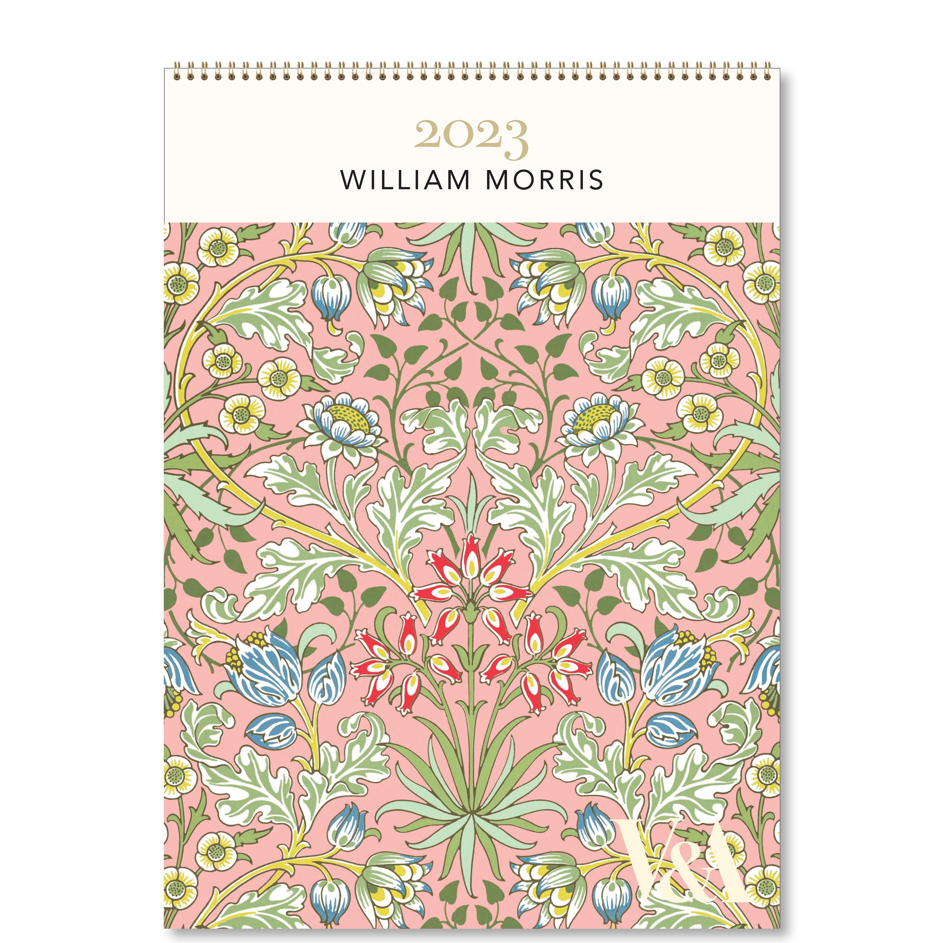 2023 William Morris - Deluxe Wall Calendar
