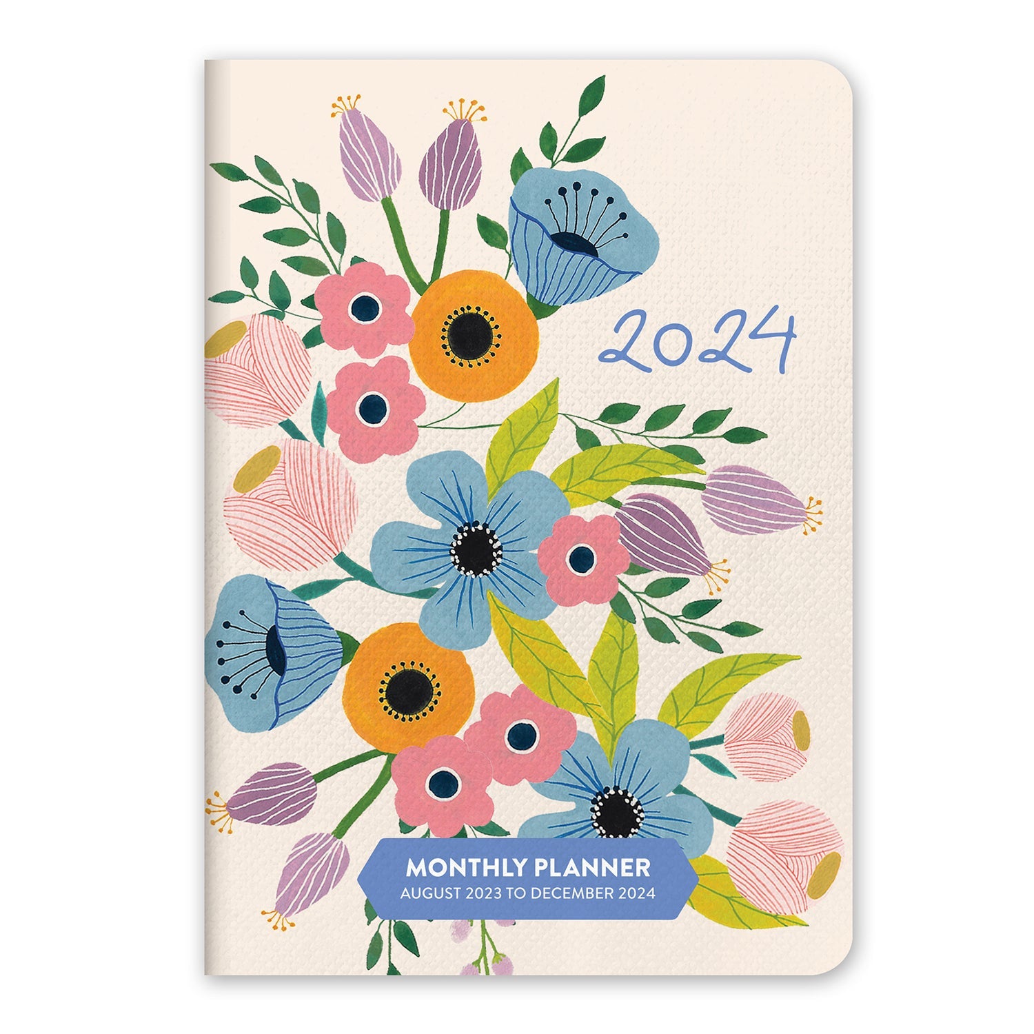 2024 Bella Flora Monthly Pocket Diary/Planner by Orange Circle