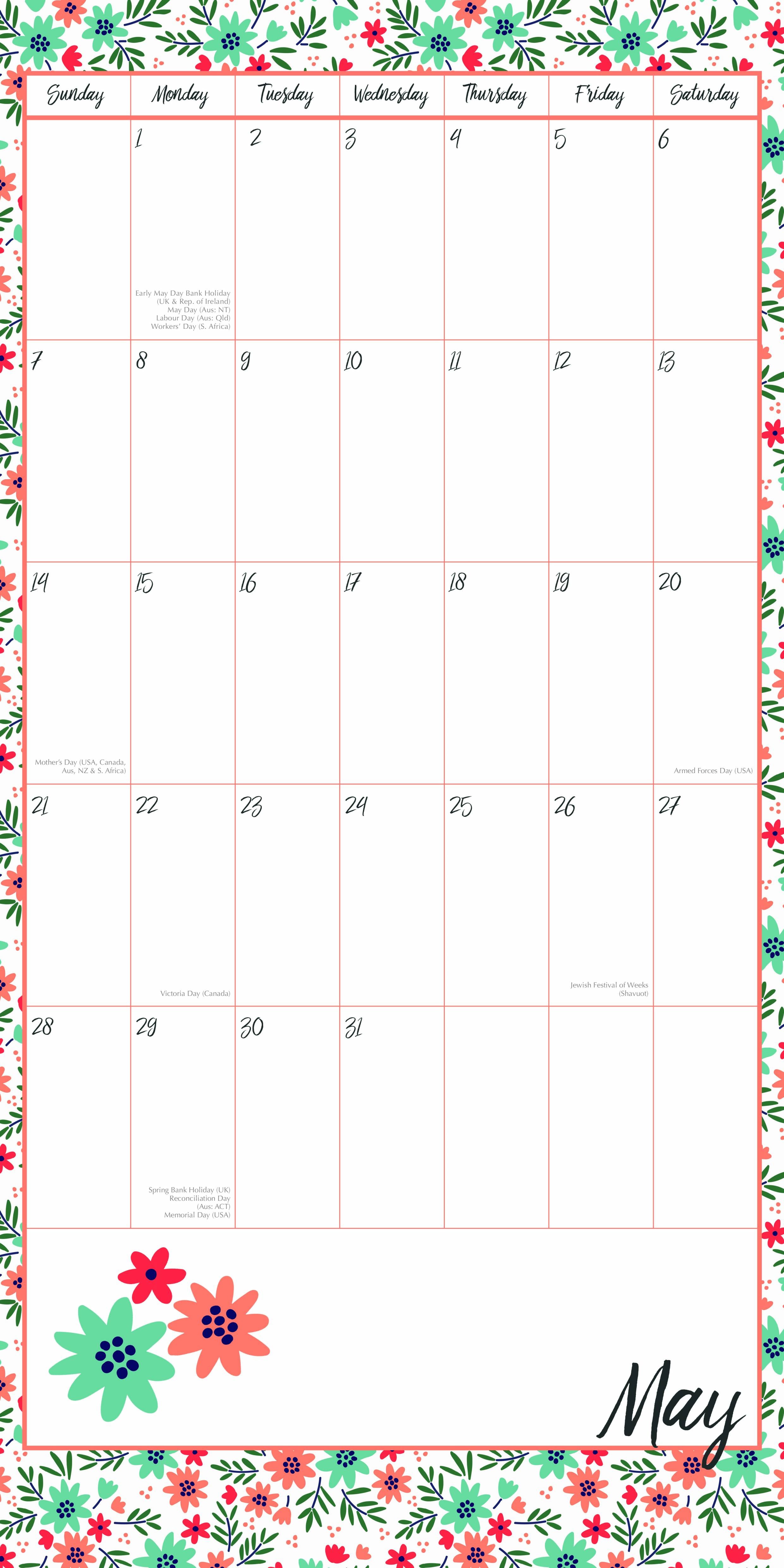 2023 Mum's Organiser - Square Wall Calendar
