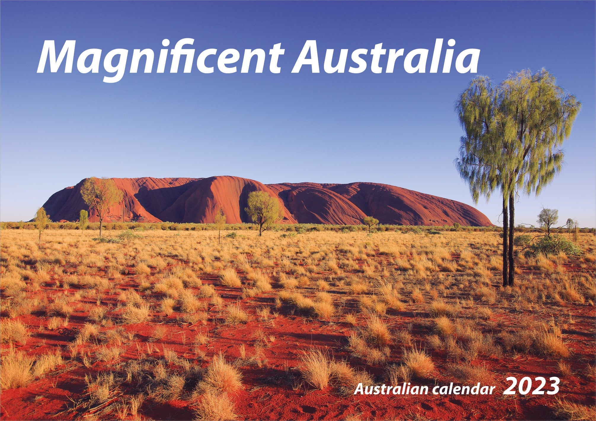 2023 Magnificent Australia - Horizontal Wall Calendar