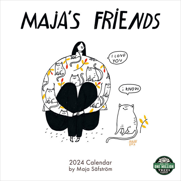 2024 Maja's Friends - Square Wall Calendar  SOLD OUT