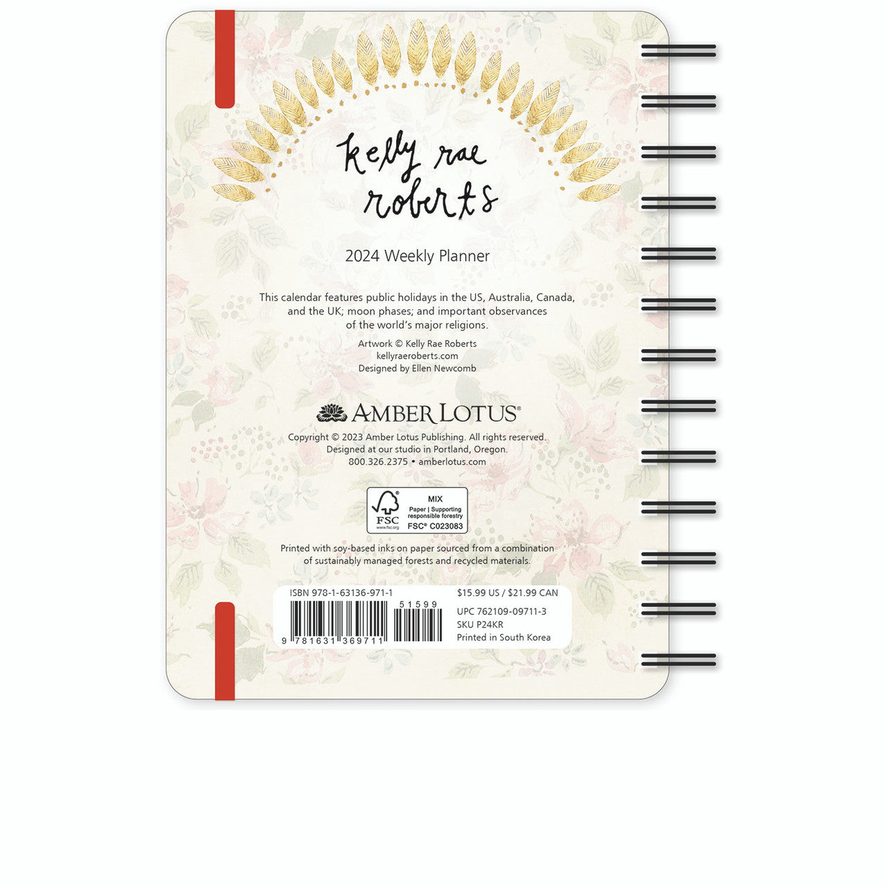 2024 Kelly Rae Roberts - Weekly Diary/Planner  SOLD OUT