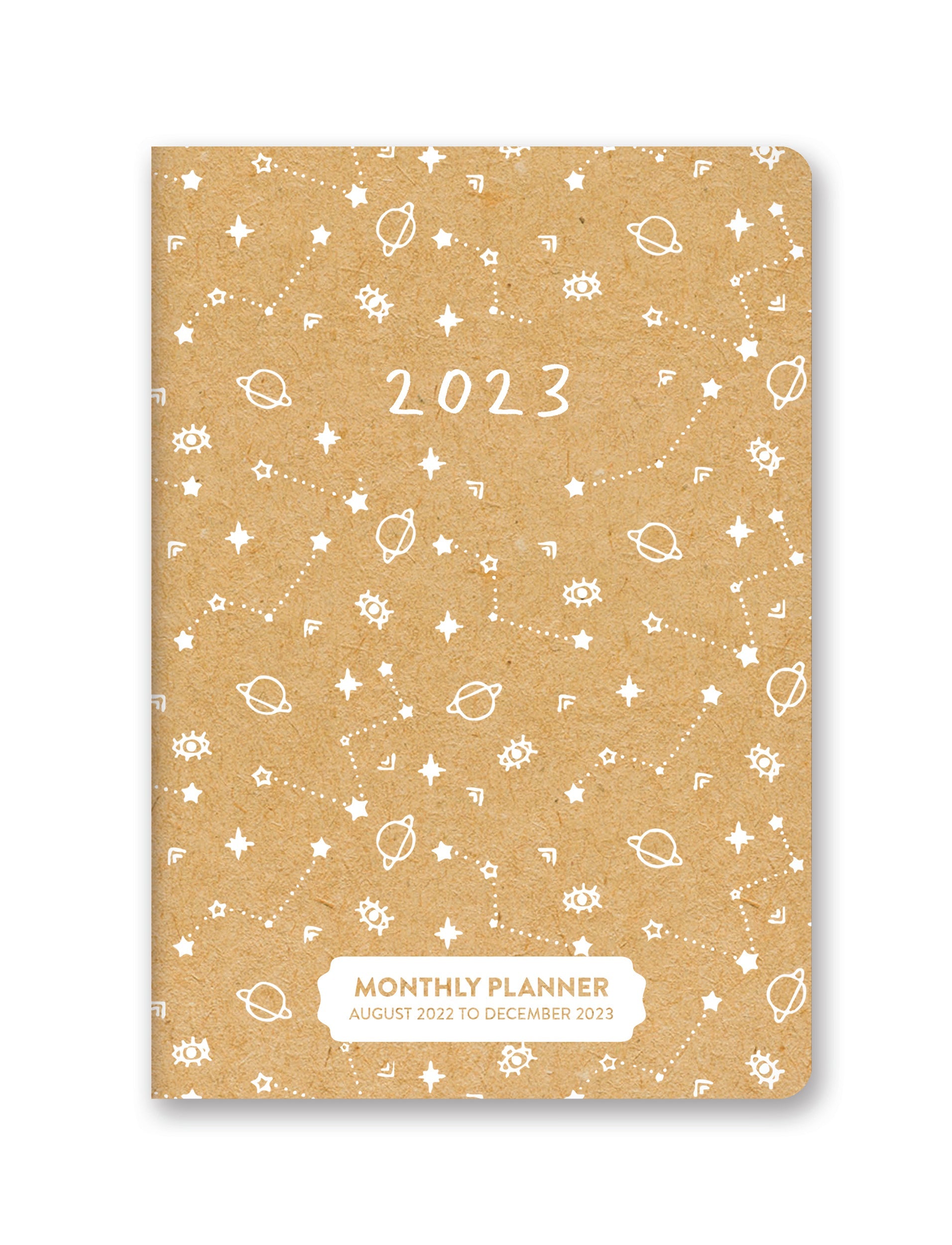 2023 Tiny Totems by Pauline Arnaud Design (Monthly Planner) - Pocket Diary/Planner