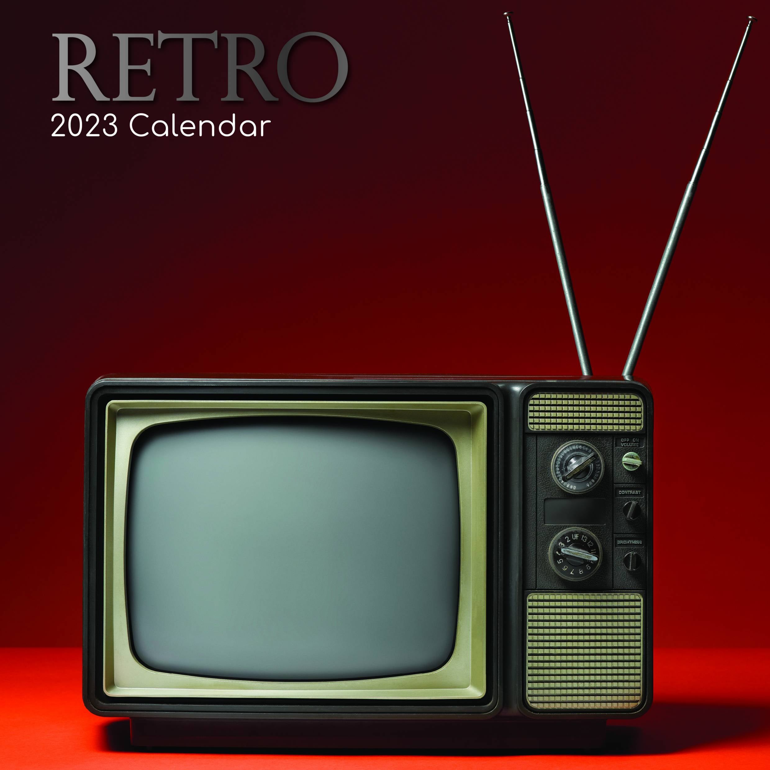 2023 Retro - Square Wall Calendar