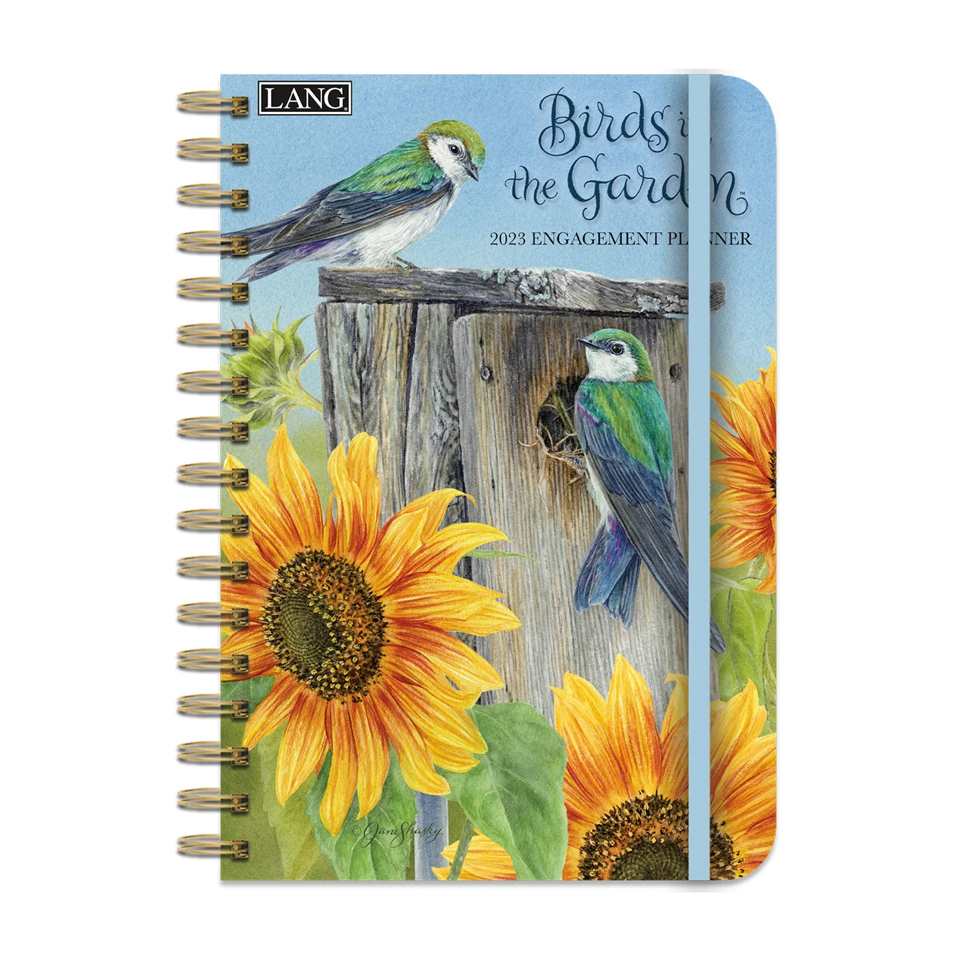 2023 LANG Birds in the Garden - Monthly Engagement Diary/Planner