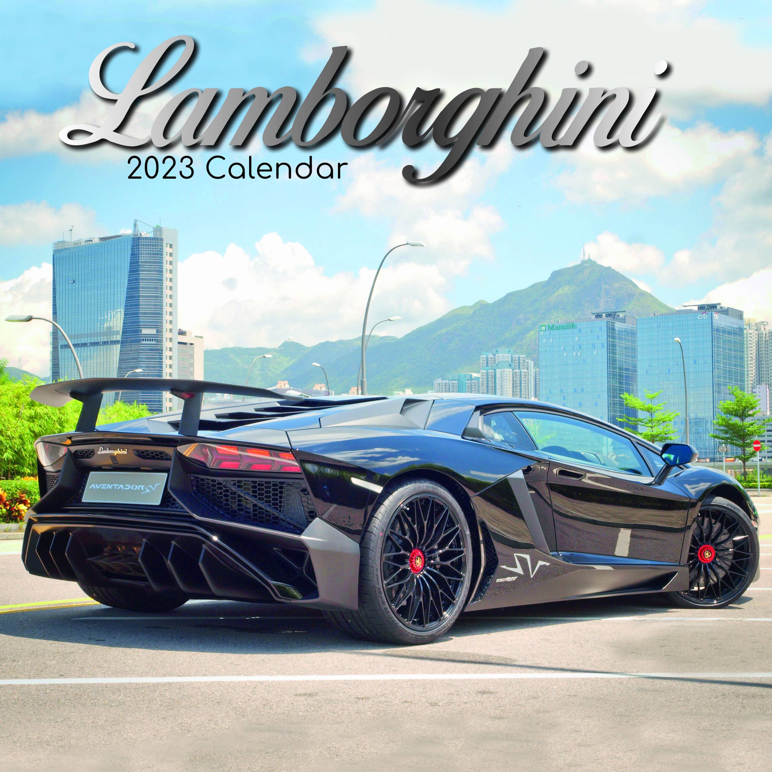 2023 Lamborghini - Square Wall Calendar