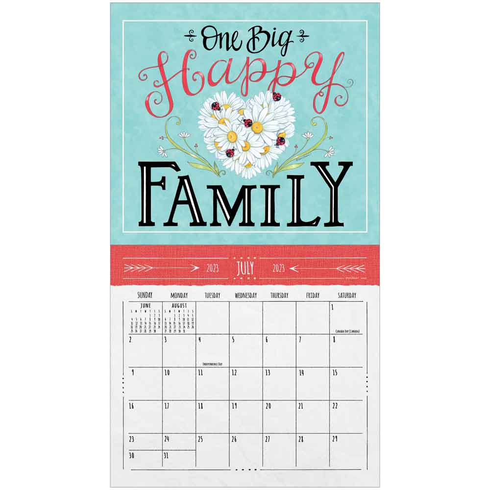 2023 LEGACY Family Matters - Deluxe Wall Calendar