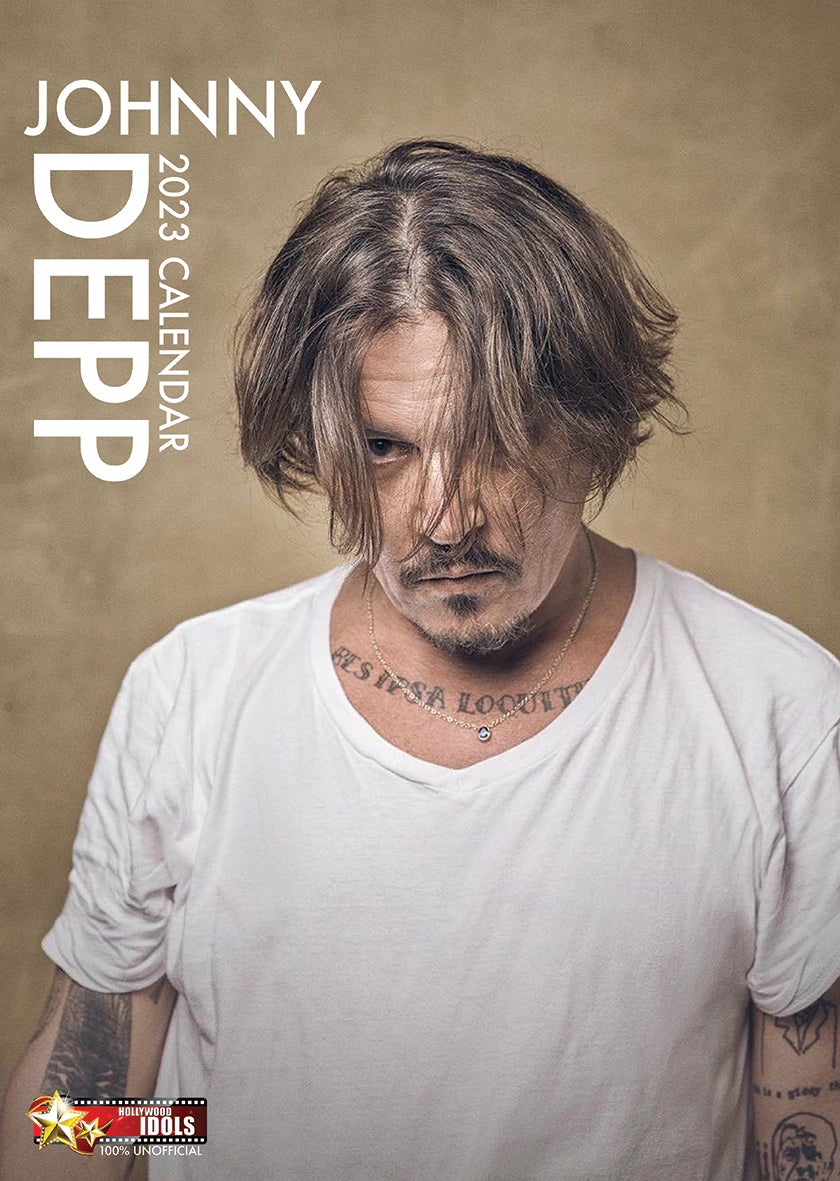 2023 Johnny Depp v2 - A3 Wall Calendar