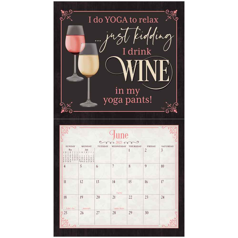 2023 LEGACY Wine - Deluxe Wall Calendar