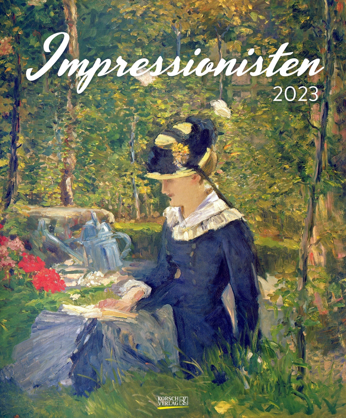 2023 Impressionists  (Large) - Deluxe Wall Poster Calendar