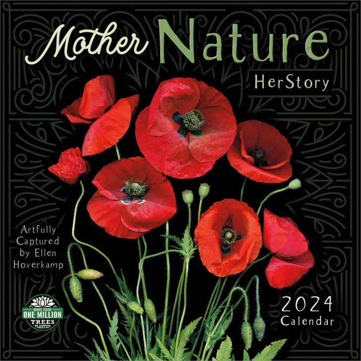 2024 Mother Nature Square Wall Calendar Sceneries Flowers   81747361e7ece5a373320b1220a7c157 