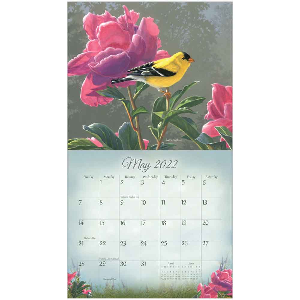 2023 LEGACY Songbirds - Deluxe Wall Calendar