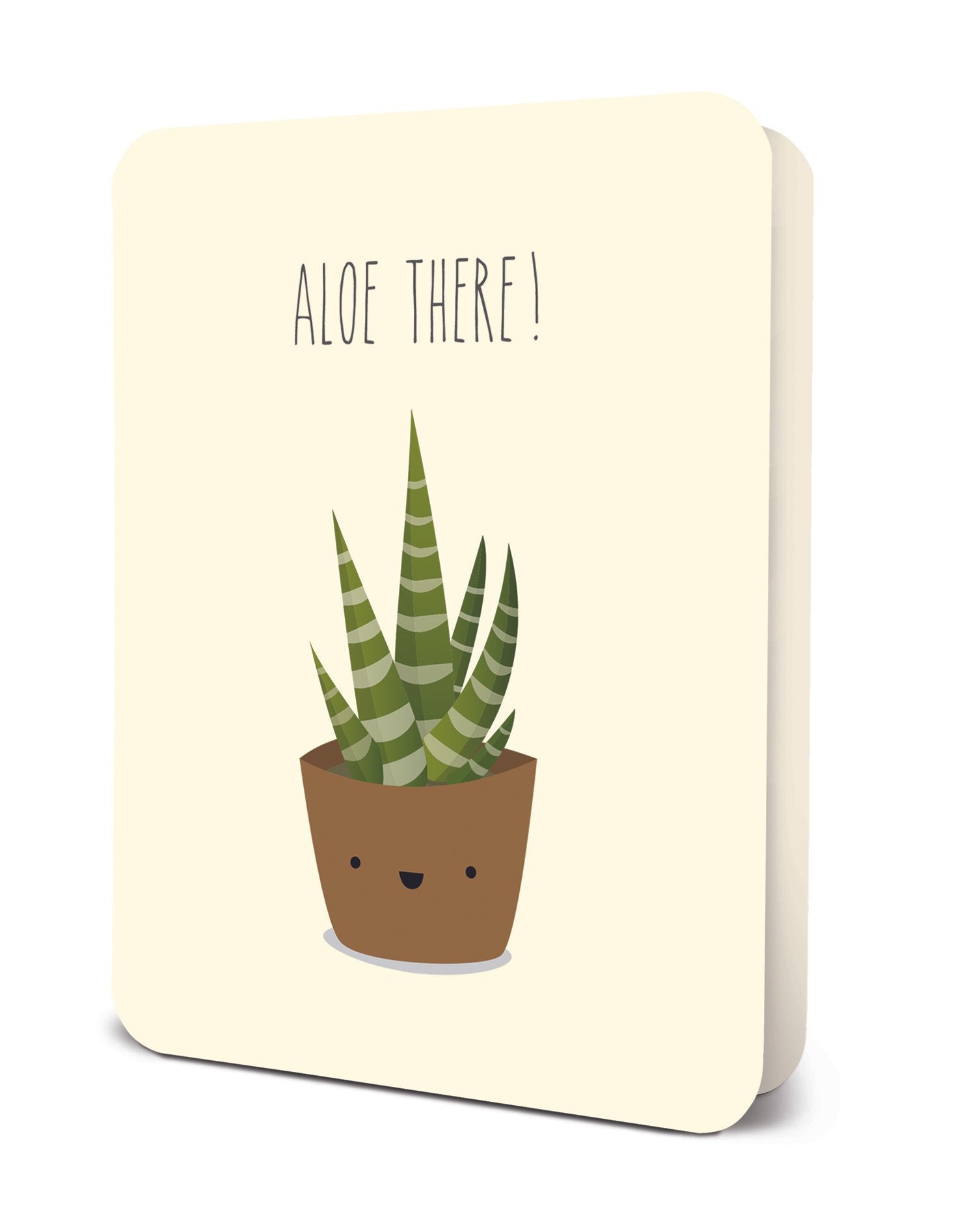 Aloe There - Greeting Card Greeting Card Orange Circle Studio