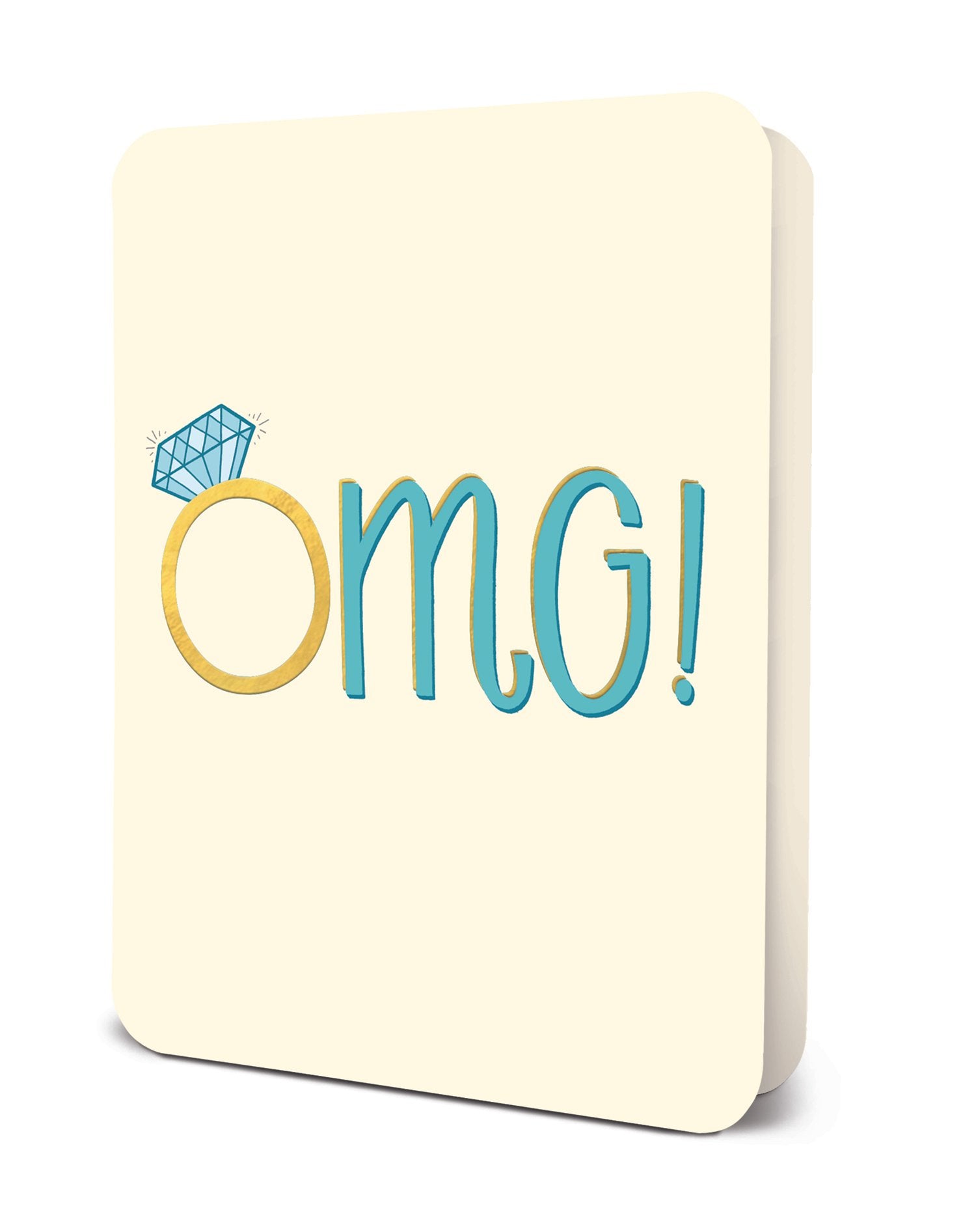 OMG - Greeting Card Greeting Card Orange Circle Studio