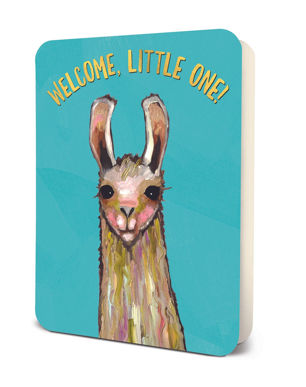 Welcome Baby Llama - Greeting Card Greeting Card Orange Circle Studio