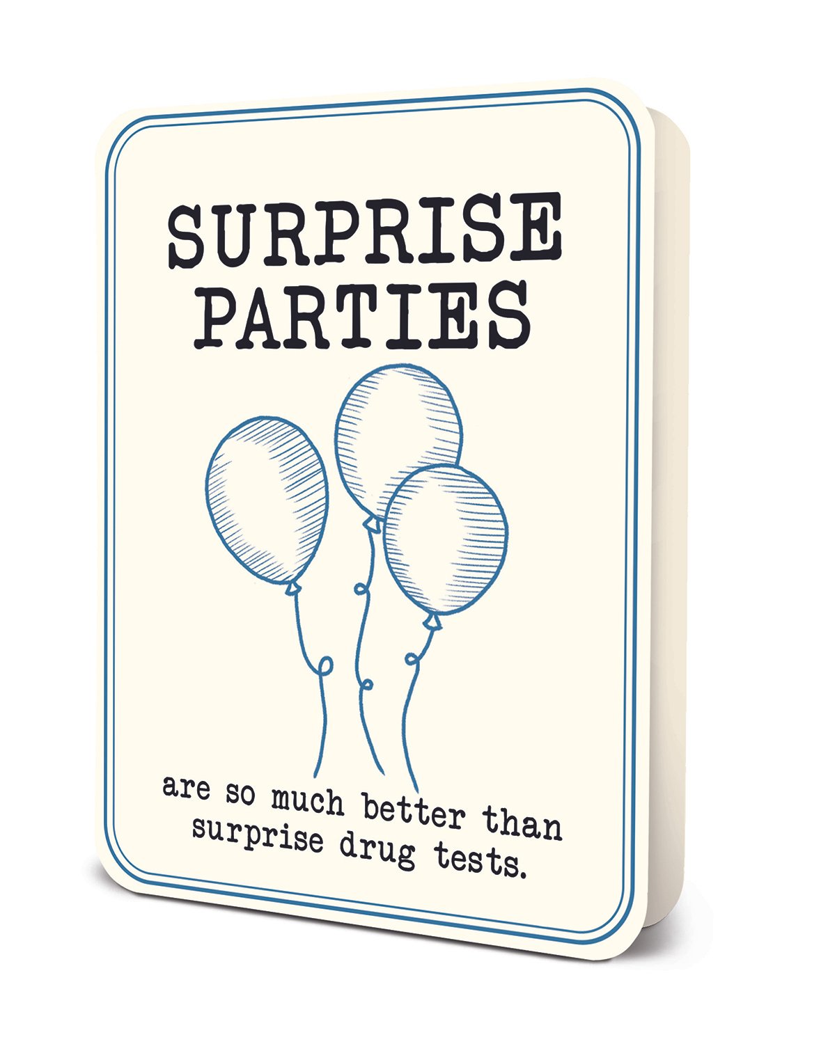 Surprise Drug Tests - Greeting Card Greeting Card Orange Circle Studio