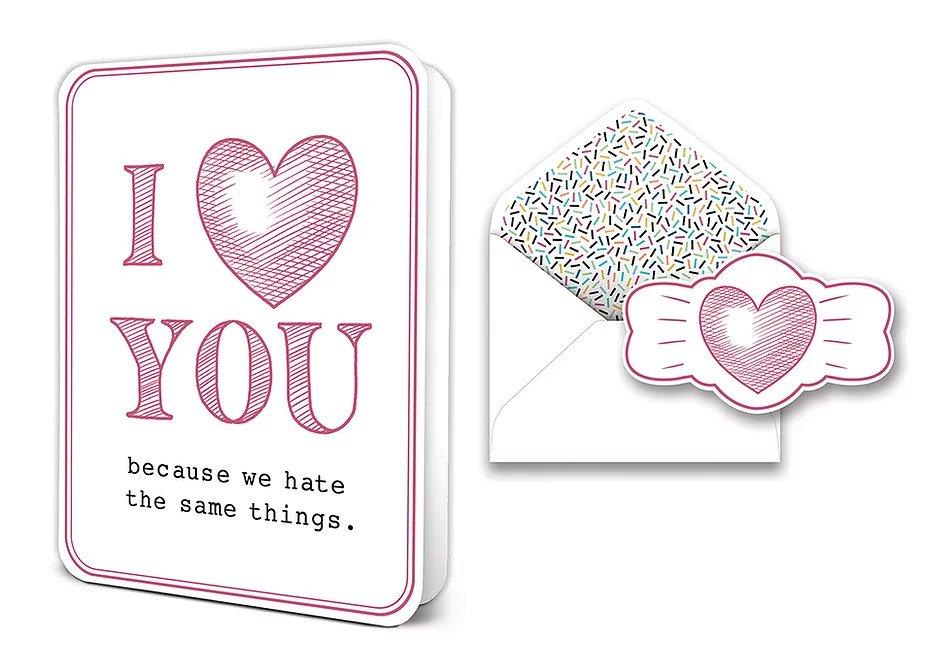 We Hate the Same Things - Greeting Card Greeting Card Orange Circle Studio