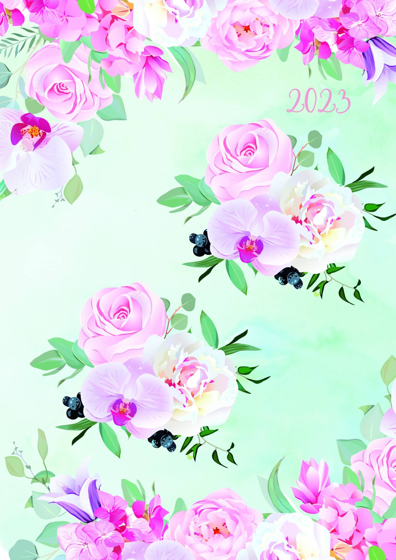 2023 Belles Fleurs - Diary/Planner