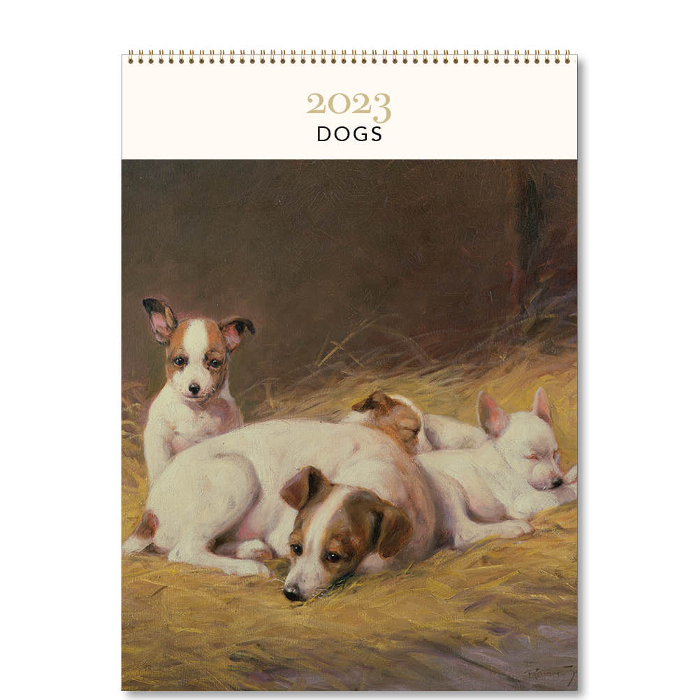 2023 Dogs - Deluxe Wall Calendar
