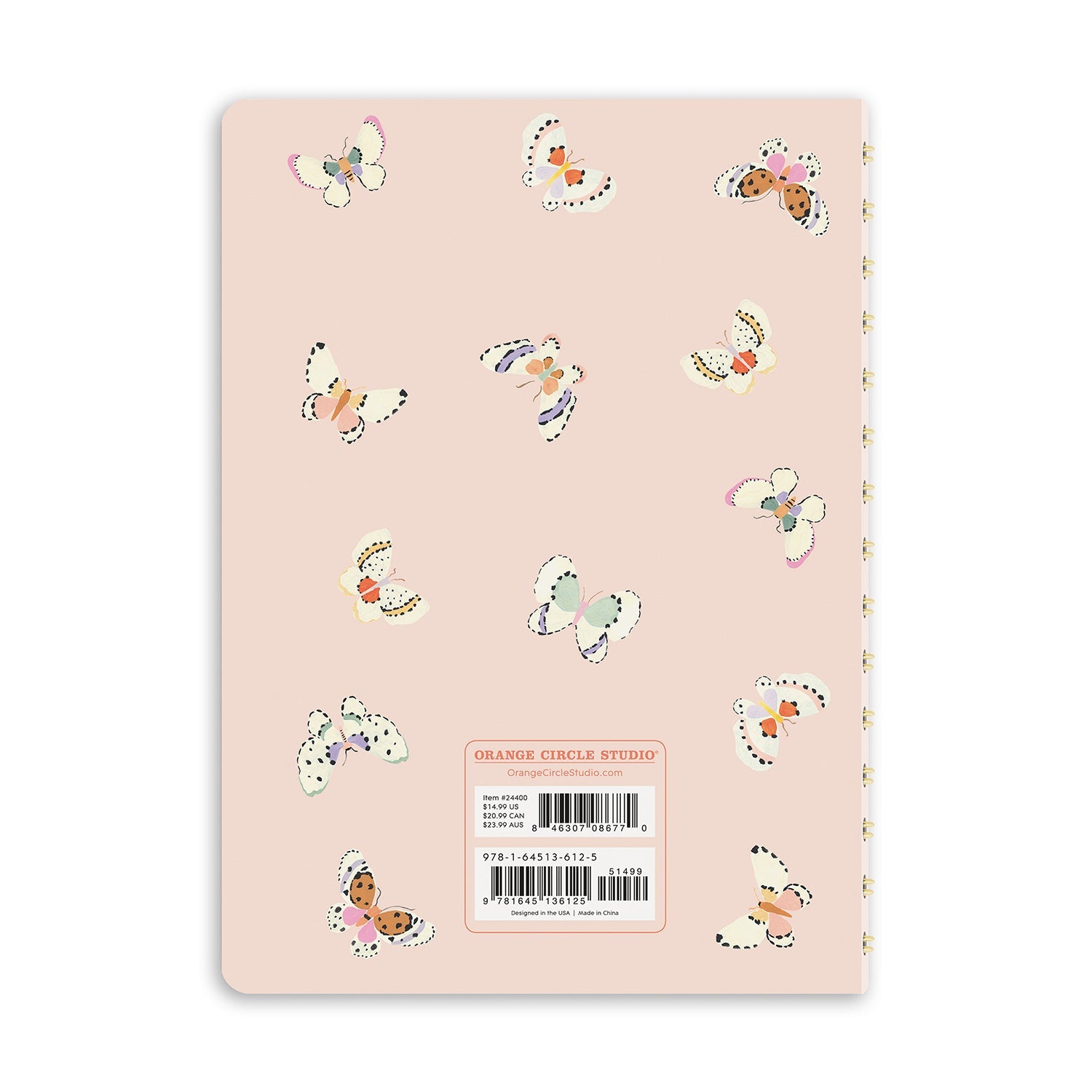 2024 Butterfly Effect - Monthly & Weekly Ondine Tabbed Diary/Planner  SOLD OUT