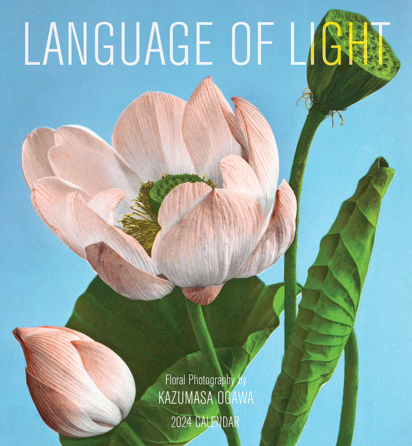 2024 Language of Light: Floral Photography by Kazumasa Ogawa - Square Wall Calendar  SOLD OUT