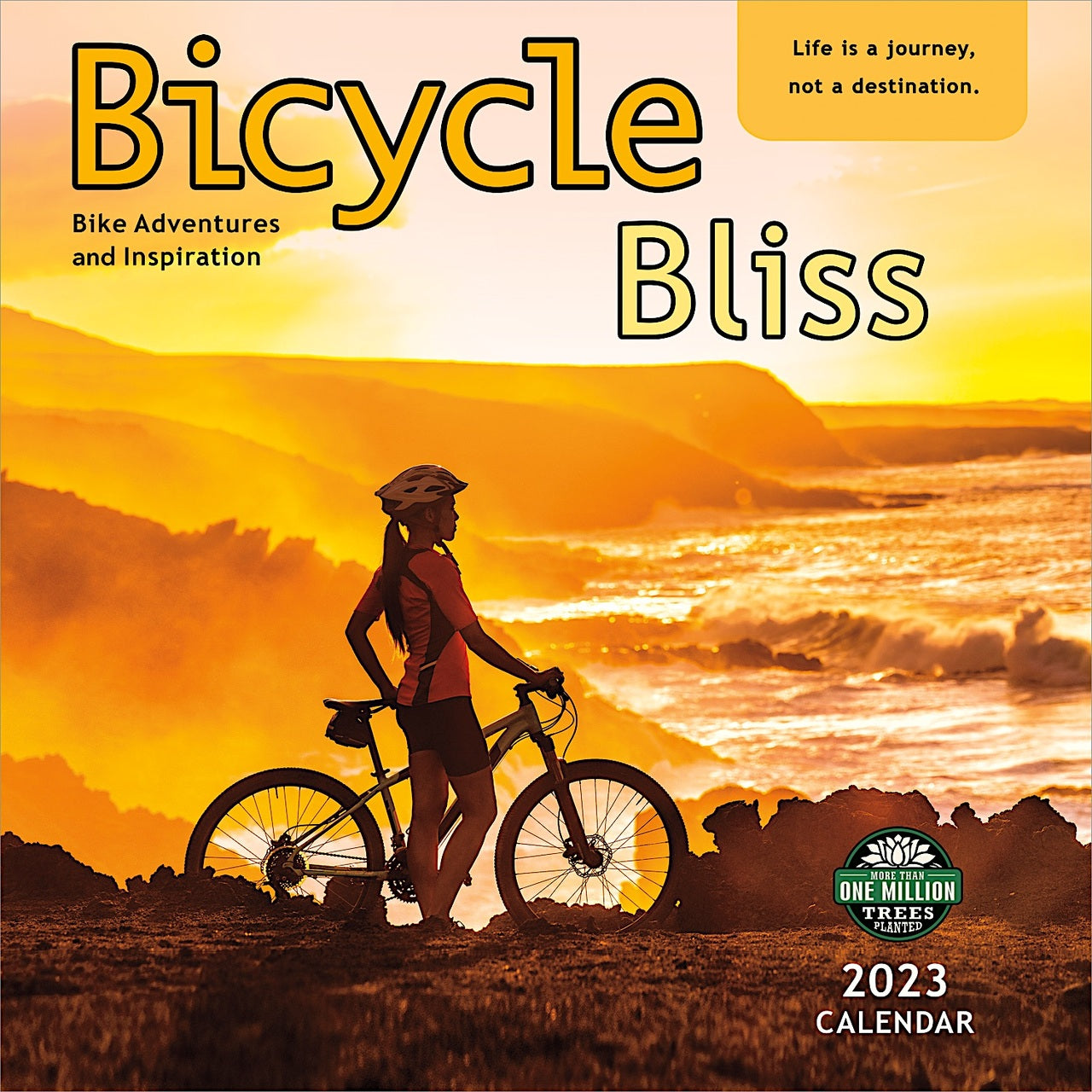 2023 Bicycle Bliss - Square Wall Calendar